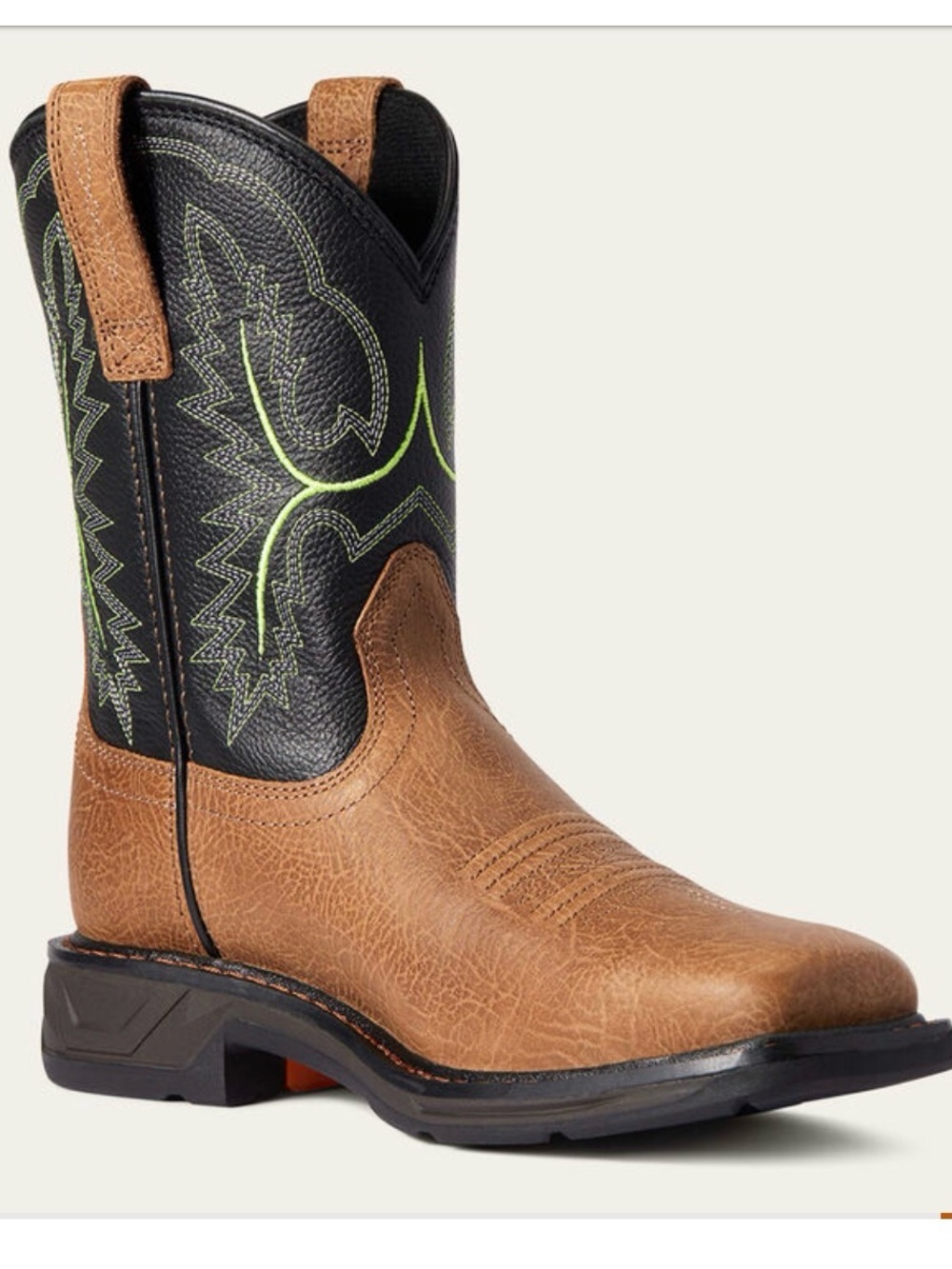 The Ariat Kids WorkHog XT Wide Square Toe Boot
